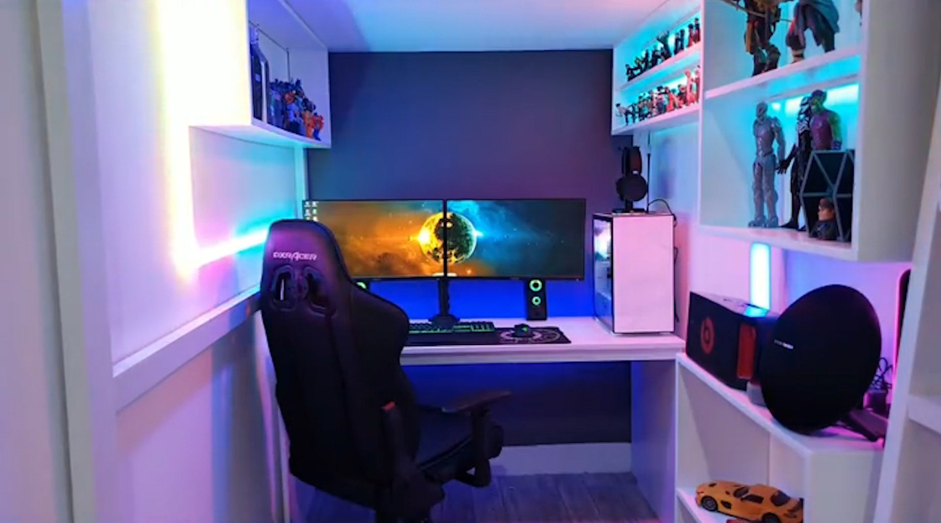 父亲将蜗居改造成电竞室,作为成人礼送给18岁的儿子!网友:慕了