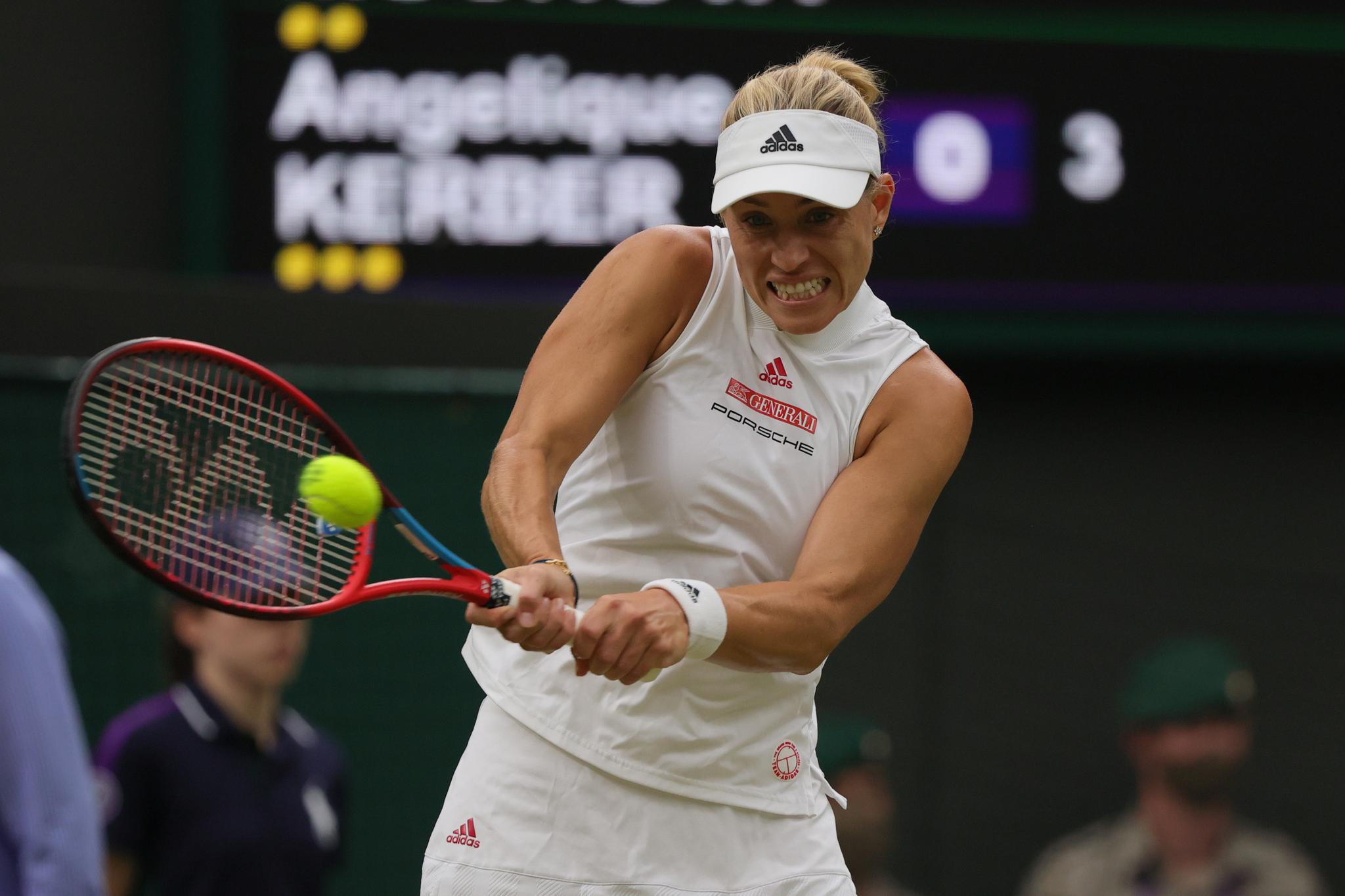 网球——温网:科贝尔晋级四强