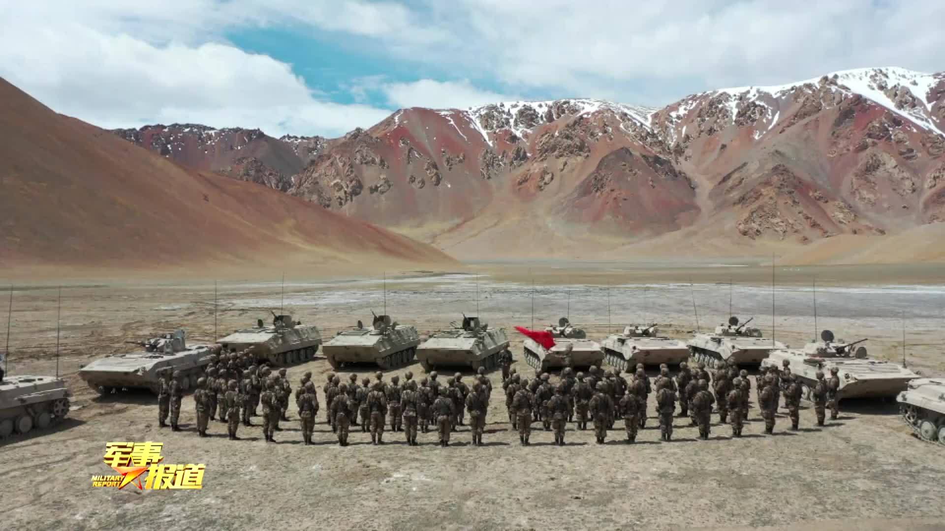 新疆军区某合成团:青春向党 忠诚使命谱写昆仑战歌