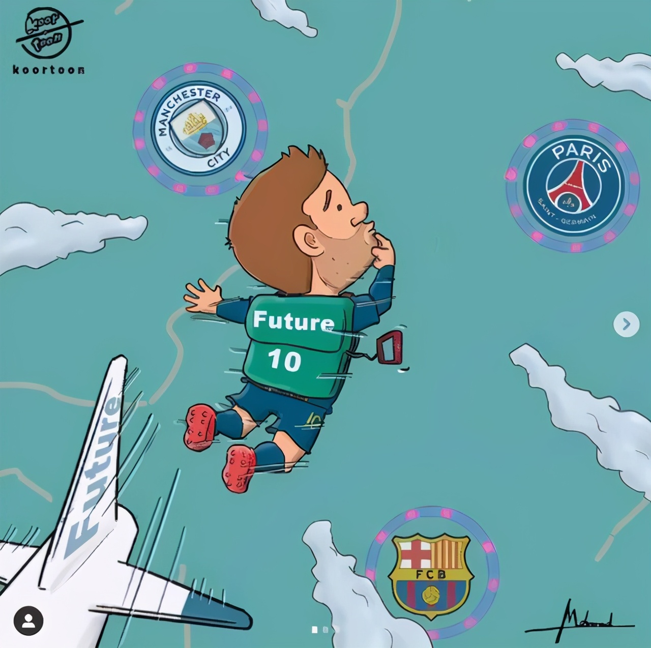 记者:梅西已同意降薪一半,但仍未达到西甲工资帽要求|梅西|西甲|巴萨