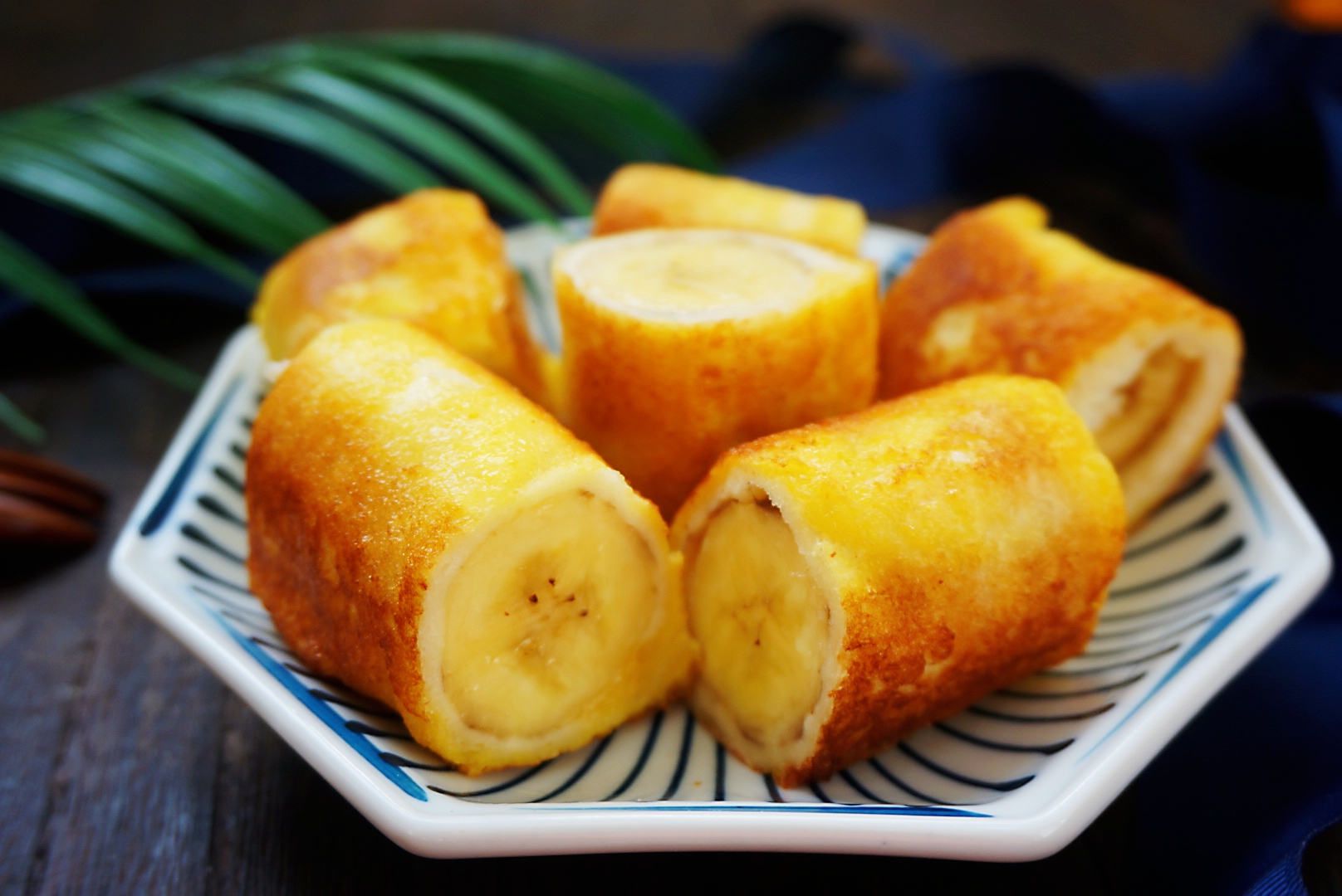 香蕉吐司卷营养早餐方便省时