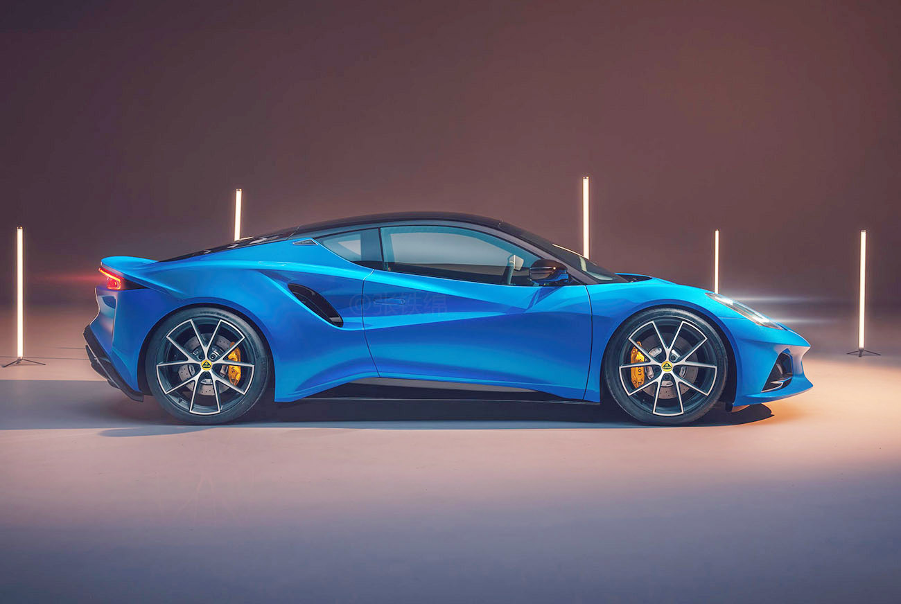 吉利旗下路特斯新款双门轿跑实车亮相,外观帅气,搭载3.5l动力