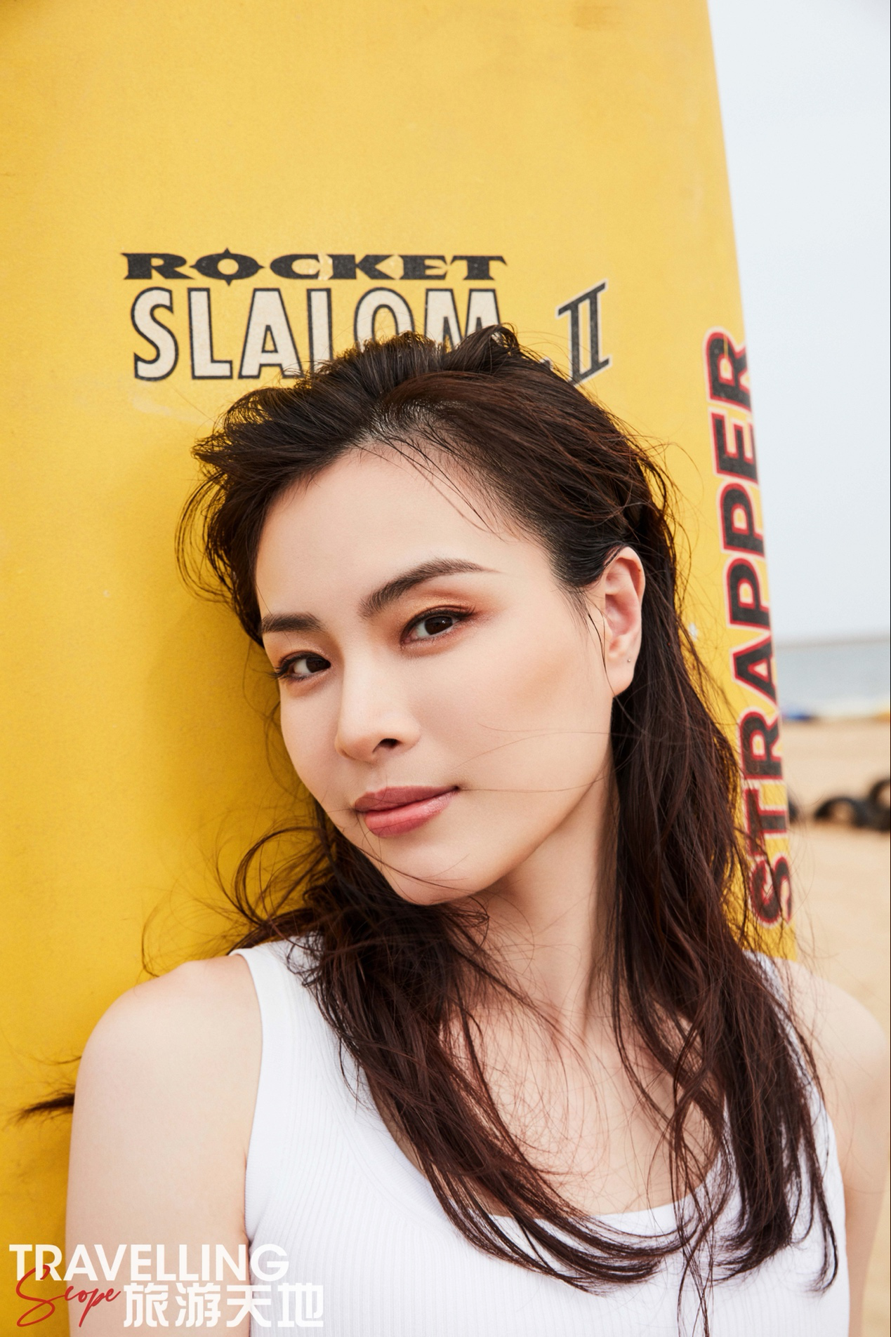 吴敏霞杂志大片曝光,状态姣好又酷又飒展现女性之美