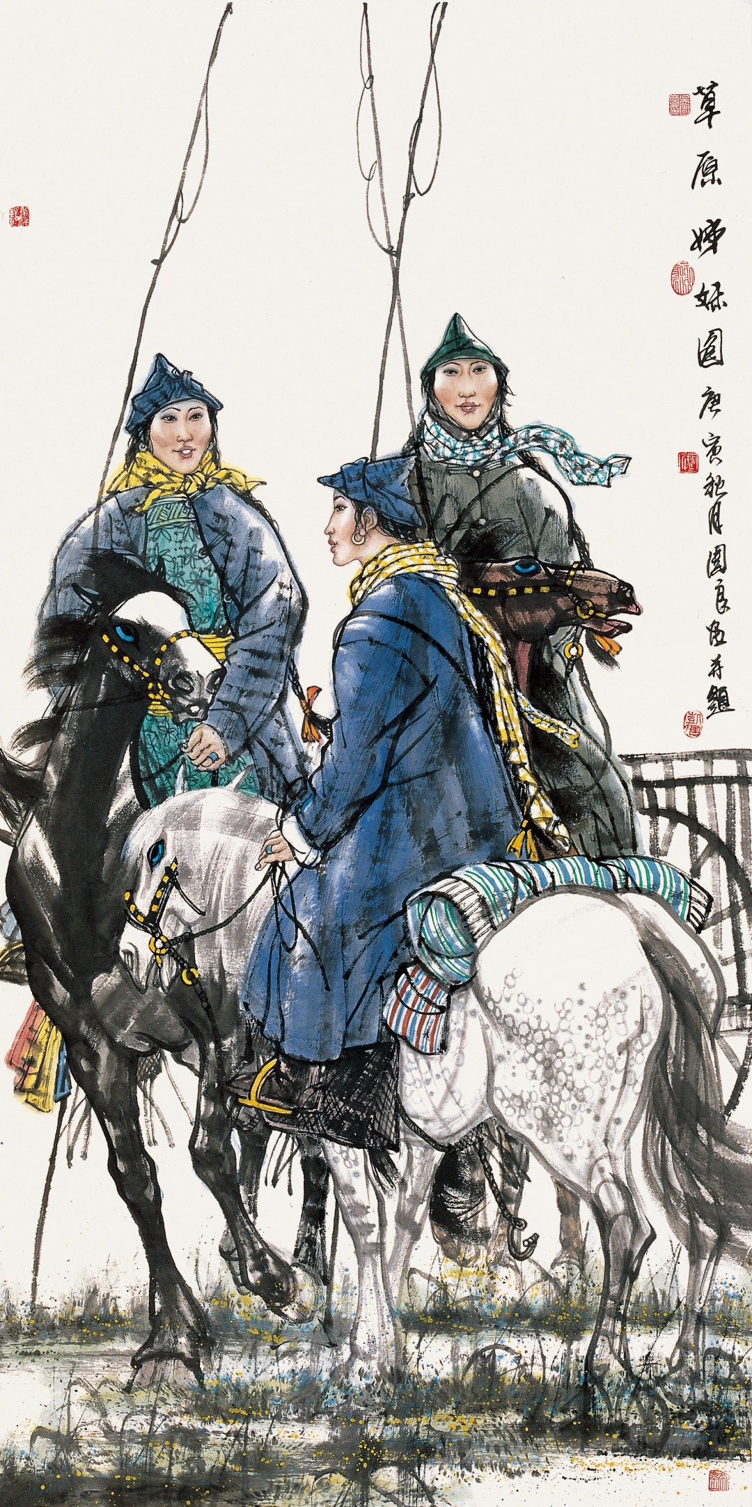 吴团良立足中国画艺术本位去展示地域风情形神兼顾