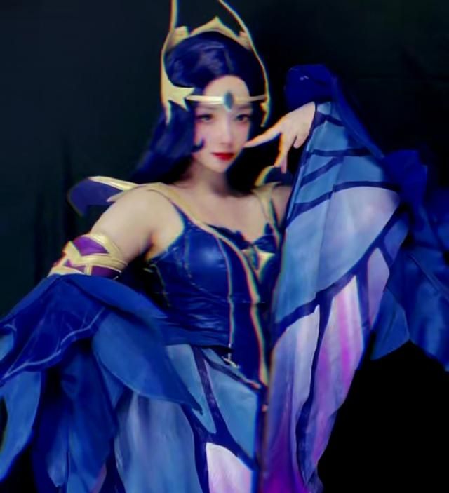 KPL天云Cos貂蝉,长得漂亮但“脸型不合适”,主播小姐姐还原度高|Cosplay|公益|天赐|全明星|王者_新浪新闻