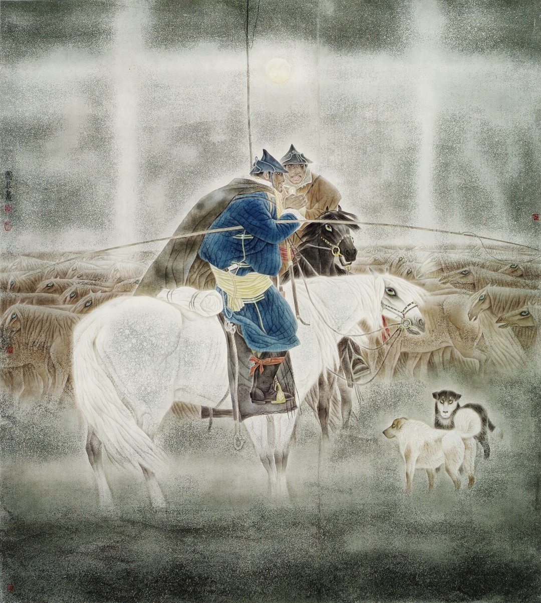 吴团良立足中国画艺术本位去展示地域风情形神兼顾