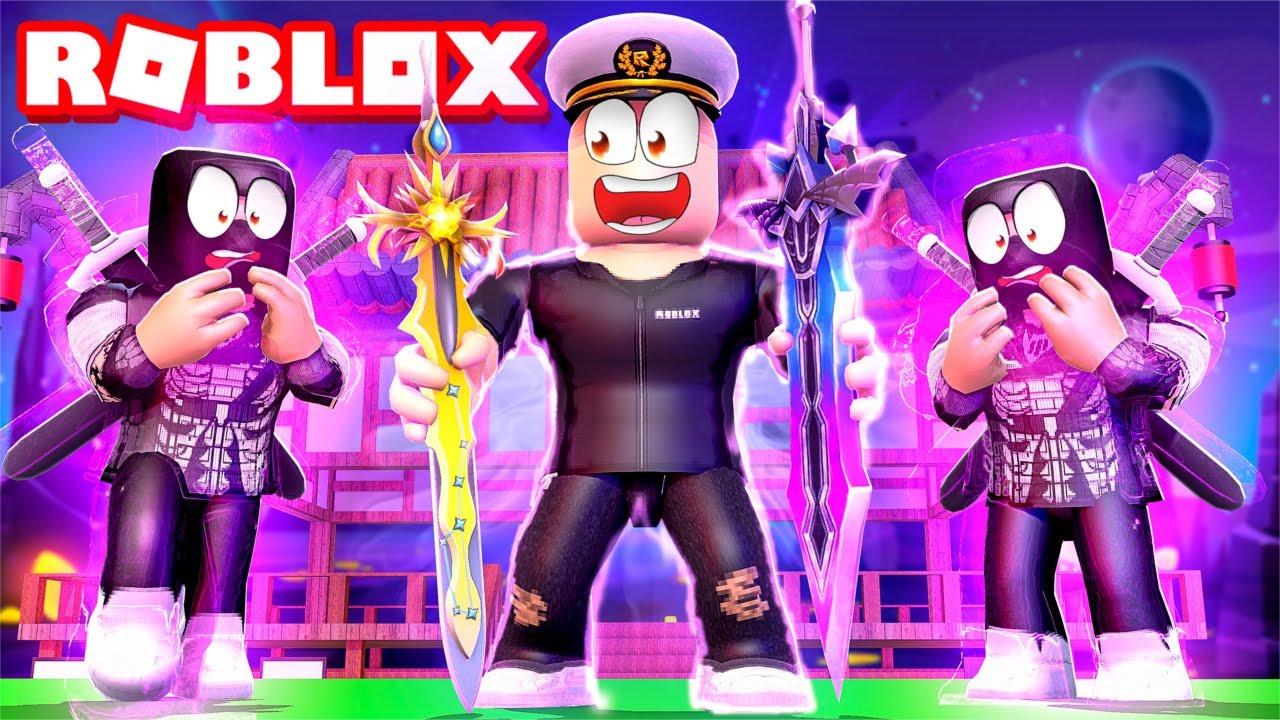 roblox怪物大战模拟器:炫酷闪电武器!超能忍者传奇!小格解说