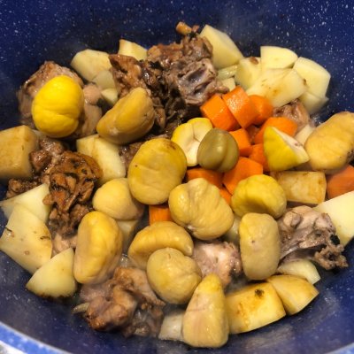 栗子土豆烧鸡