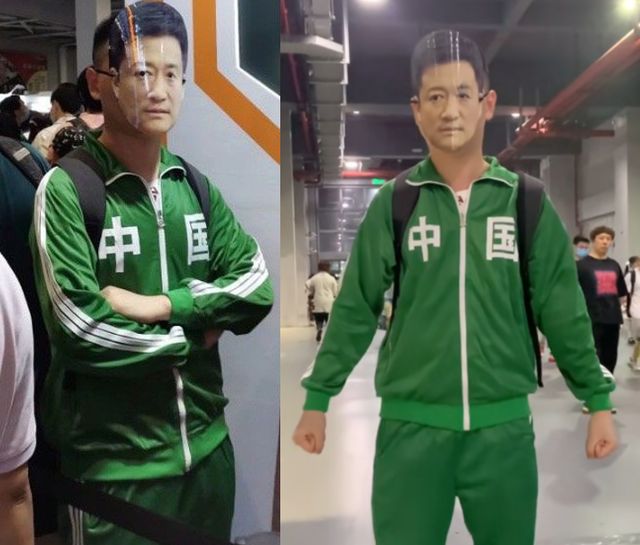 漫展cos吴京已经很扯了,更扯的是有人cos叔叔,还是两位jk妹子?