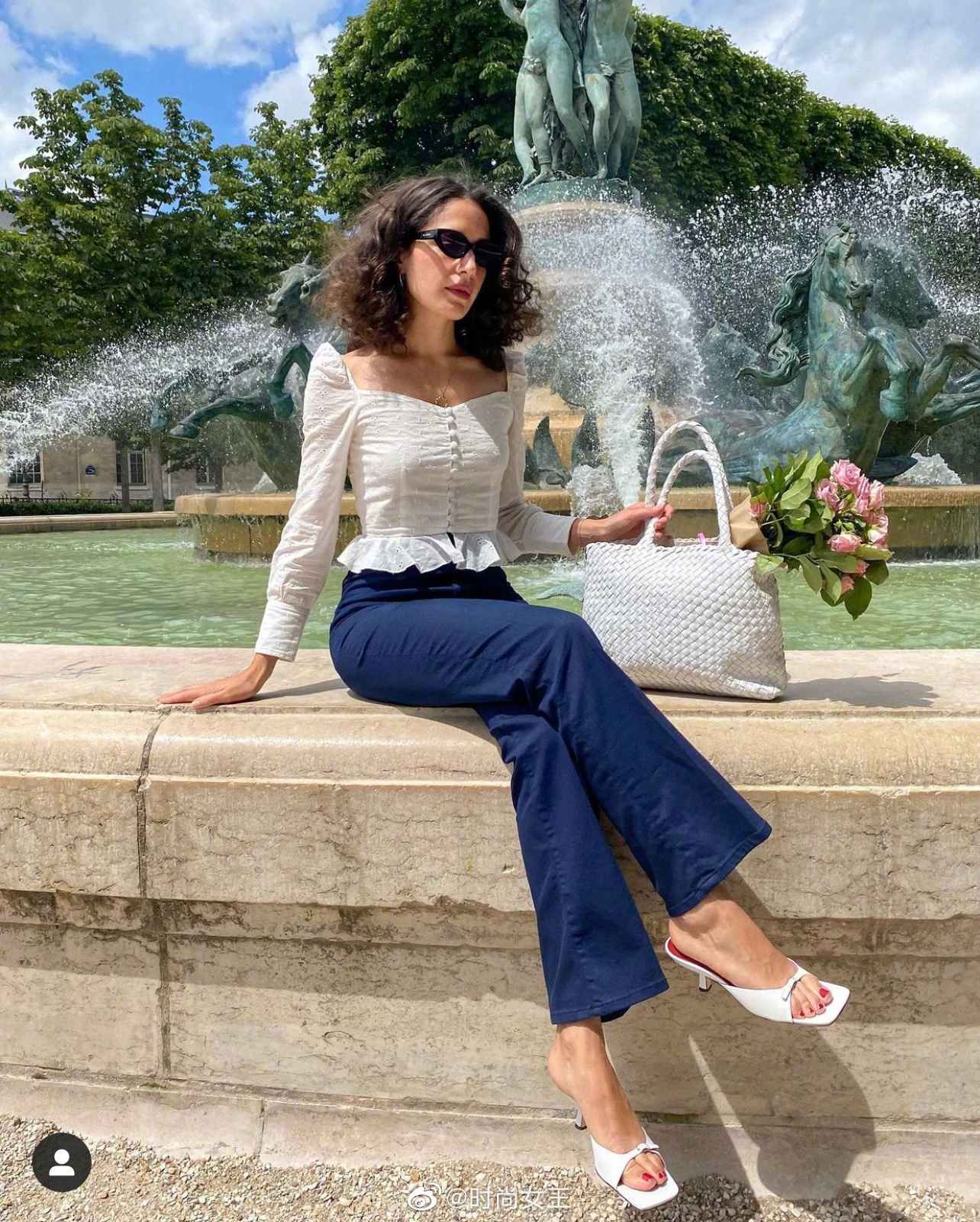 巴黎时尚博主的夏日出街合集|浪漫优雅的穿搭氛围感十足!
