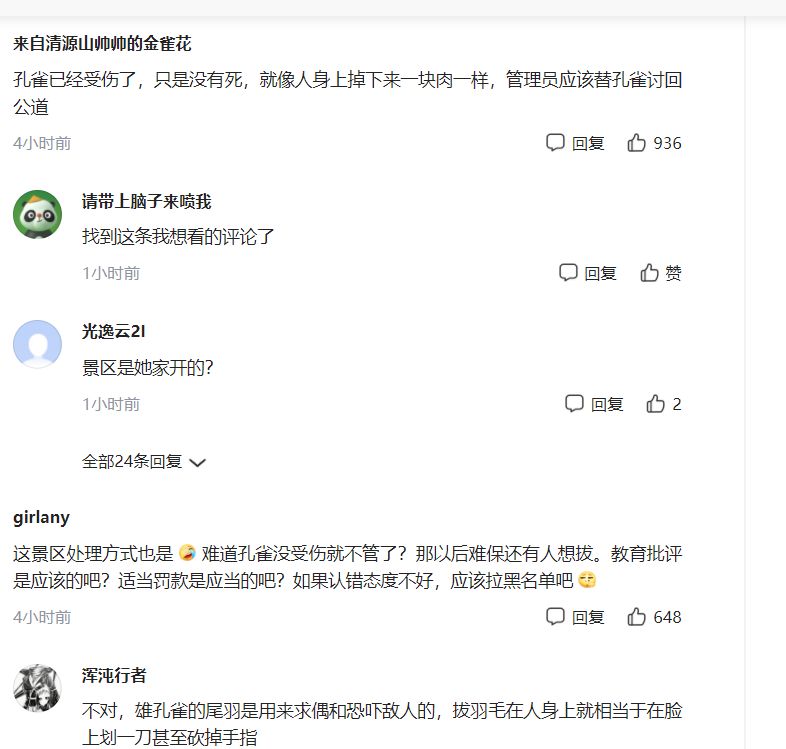 只能制止,不能处罚,景区回应女子为哄娃拽孔雀羽毛休闲区蓝鸢梦想 - Www.slyday.coM 只能制止,不能处罚,景区回应女子为哄娃拽孔雀羽毛休闲区蓝鸢梦想 - Www.slyday.coM