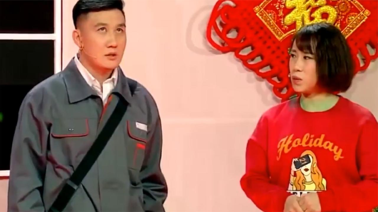 杨树林小品《幸福快递》,化身快递员给夫妻俩传话,还有特殊要求