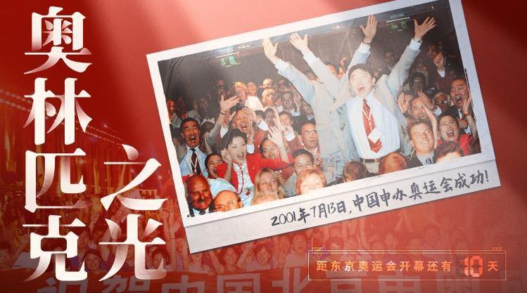 奥林匹克之光——北京申奥成功 五环之光闪耀中华大地