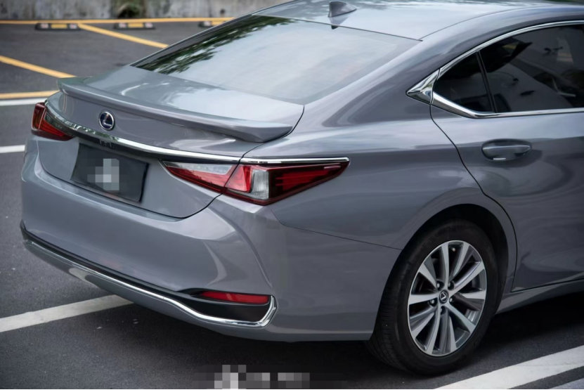 膜呗改色案例雷克萨斯es300h改色贝尔尼纳灰 有一种去欧洲的感觉