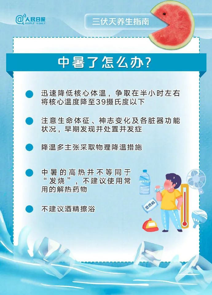 三伏天来了,养生要注意这些～》,编辑:张丹萍.