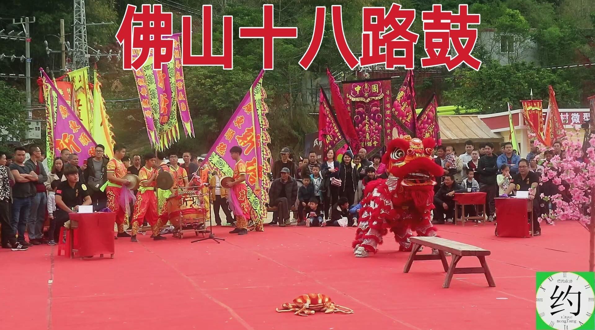 广东醒狮鼓也有流派之分,以佛山的十八路鼓为主,节奏深入人心