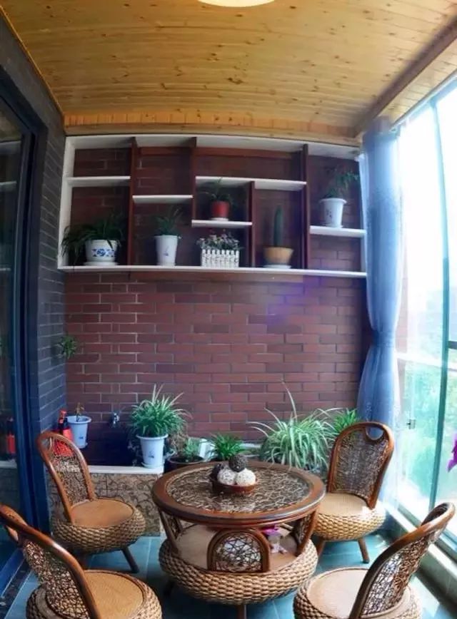 家有阳台,装个高雅茶室!|茶室|阳台|热茶_新浪新闻