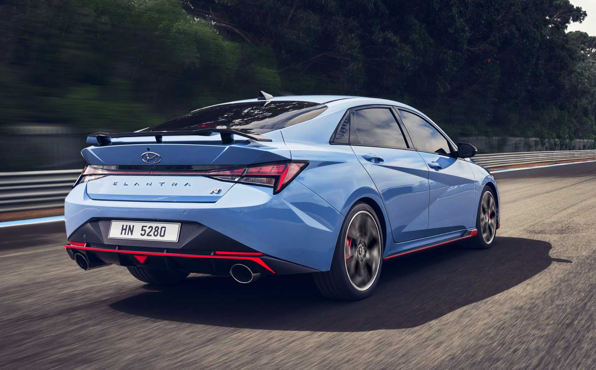 2022款现代伊兰特n,这辆韩系轿跑感觉有点东西-新浪汽车