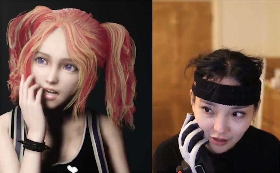 虚拟主播自己写面部捕捉软件!效果惊人!