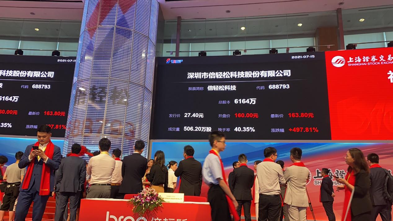 上市首日股价翻五倍肖战代言倍轻松科创板封神