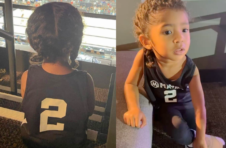 科比小女儿首次看篮球赛背影太专注瓦嫂满脸欣慰后继有人