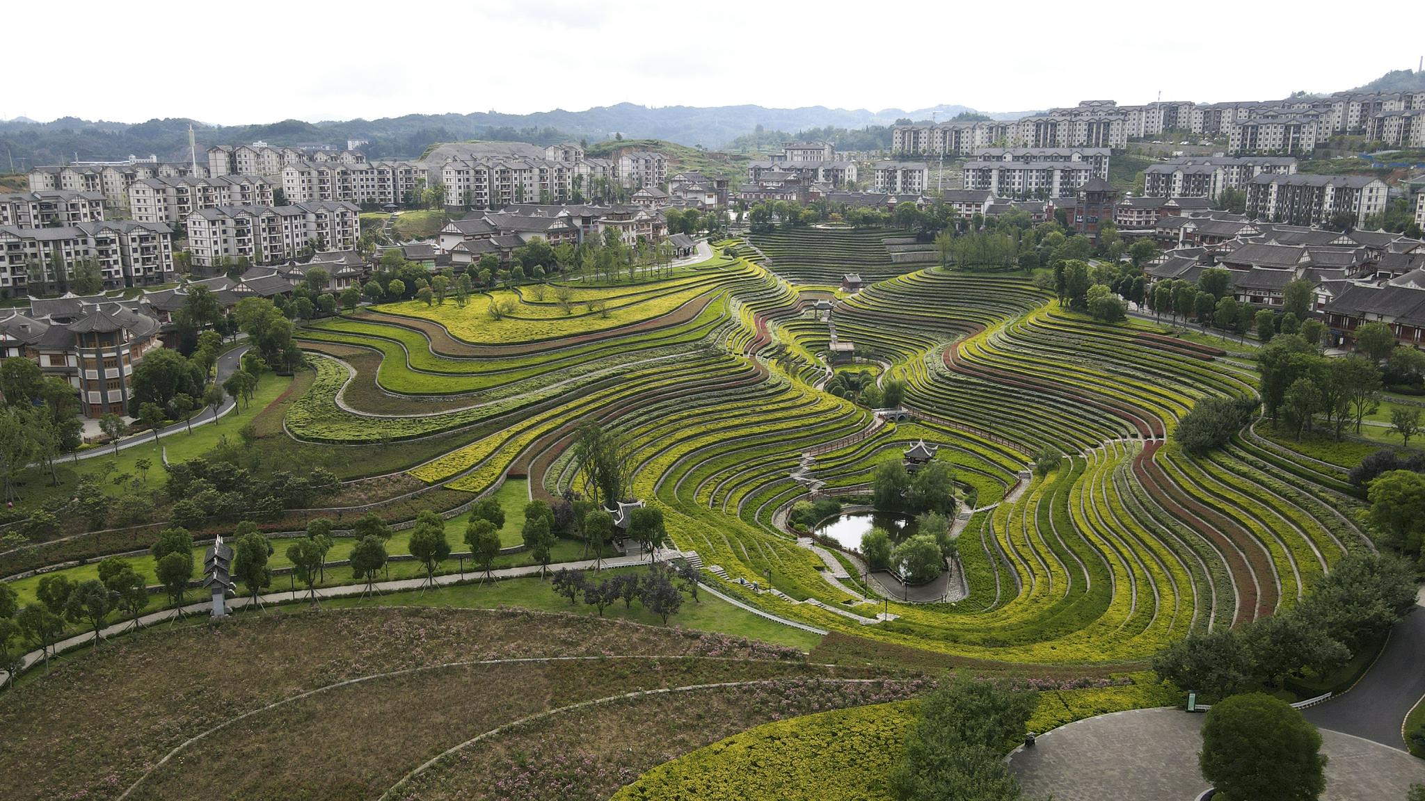 贵州毕节在奢香古镇安居乐业
