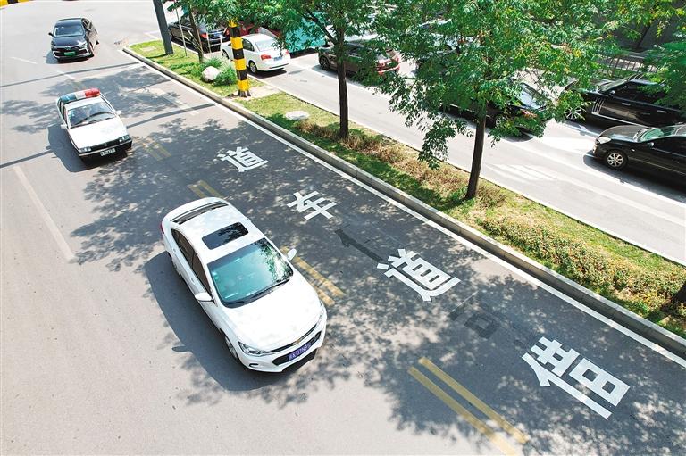 西安首条借道车道投用