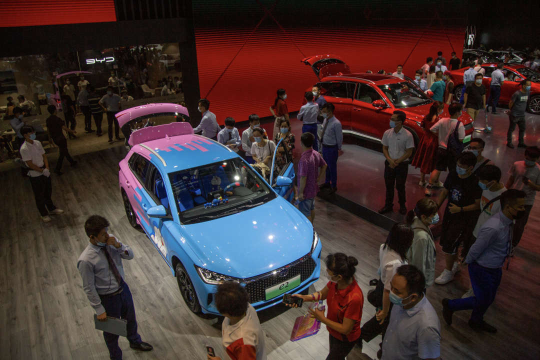 聚焦2021粤港澳大湾区车展:新能源车,未来出行成核心关键词-新浪汽车