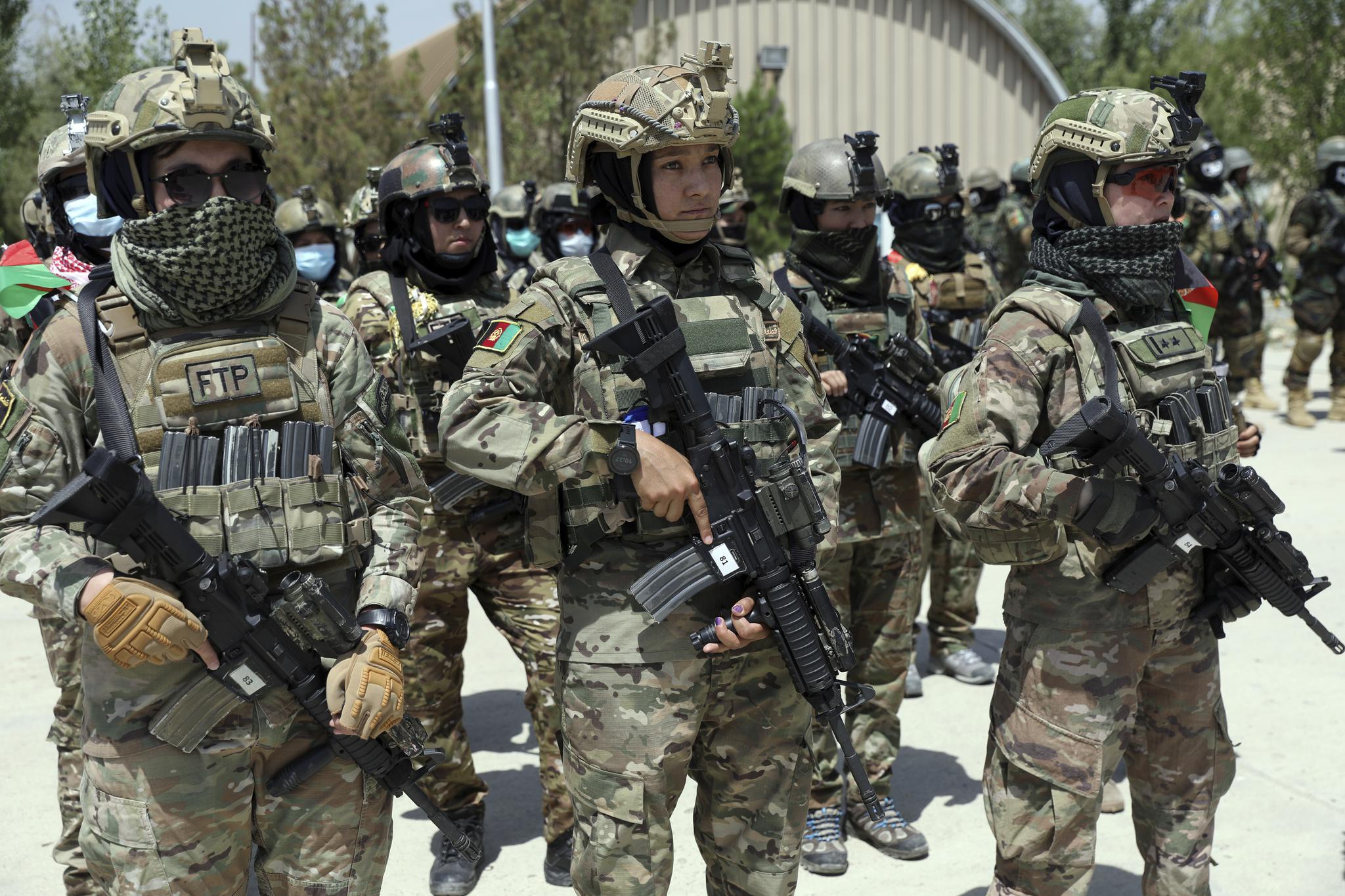 阿富汗:特种部队毕业典礼