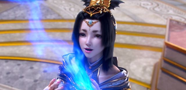 斗破苍穹萧炎又开始装x仅仅秀了一招两个萝莉瞬间膜拜