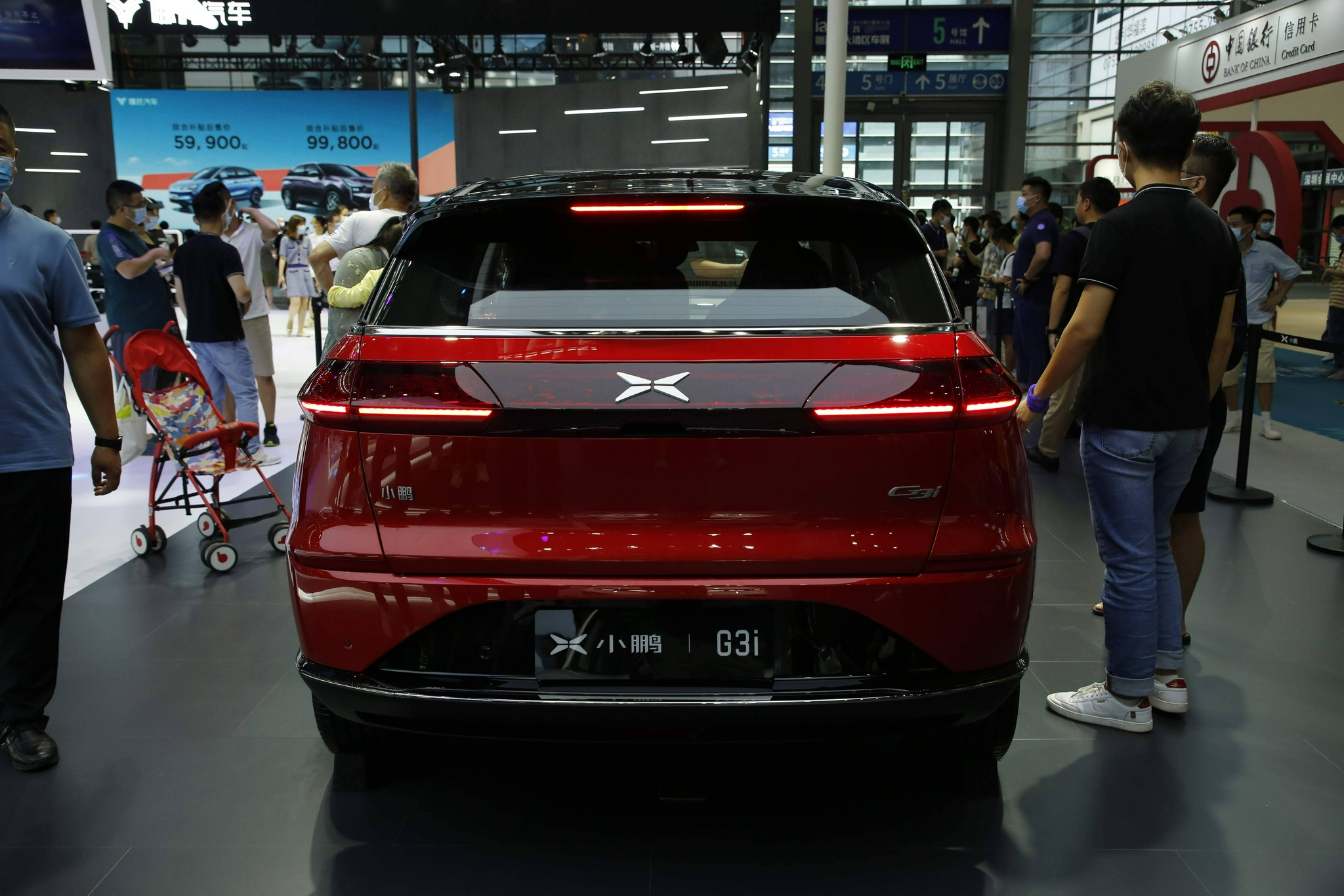 2021粤港澳车展:小鹏g3i实车亮相-新浪汽车