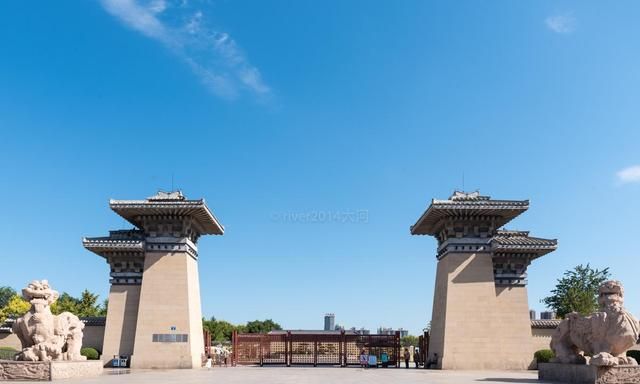 邯郸赵苑公园赵武灵王曾在此训练骑射2300年的遗址犹在