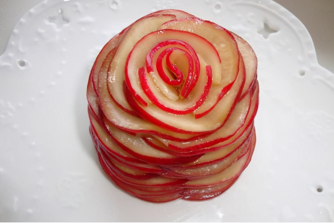 凉拌水萝卜的做法