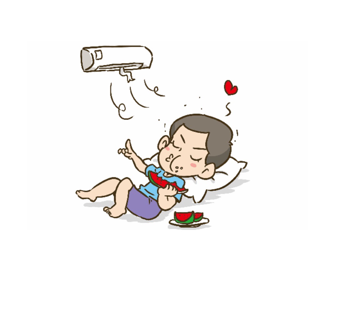 夏季和对象在空调房里你需要注意