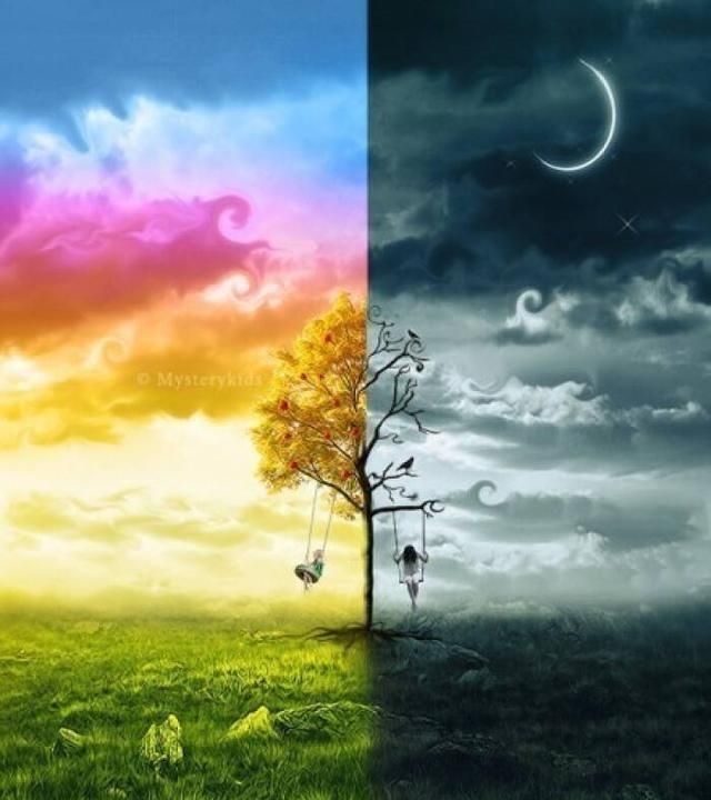 巨蟹座,一半是纯白,一半是阴暗