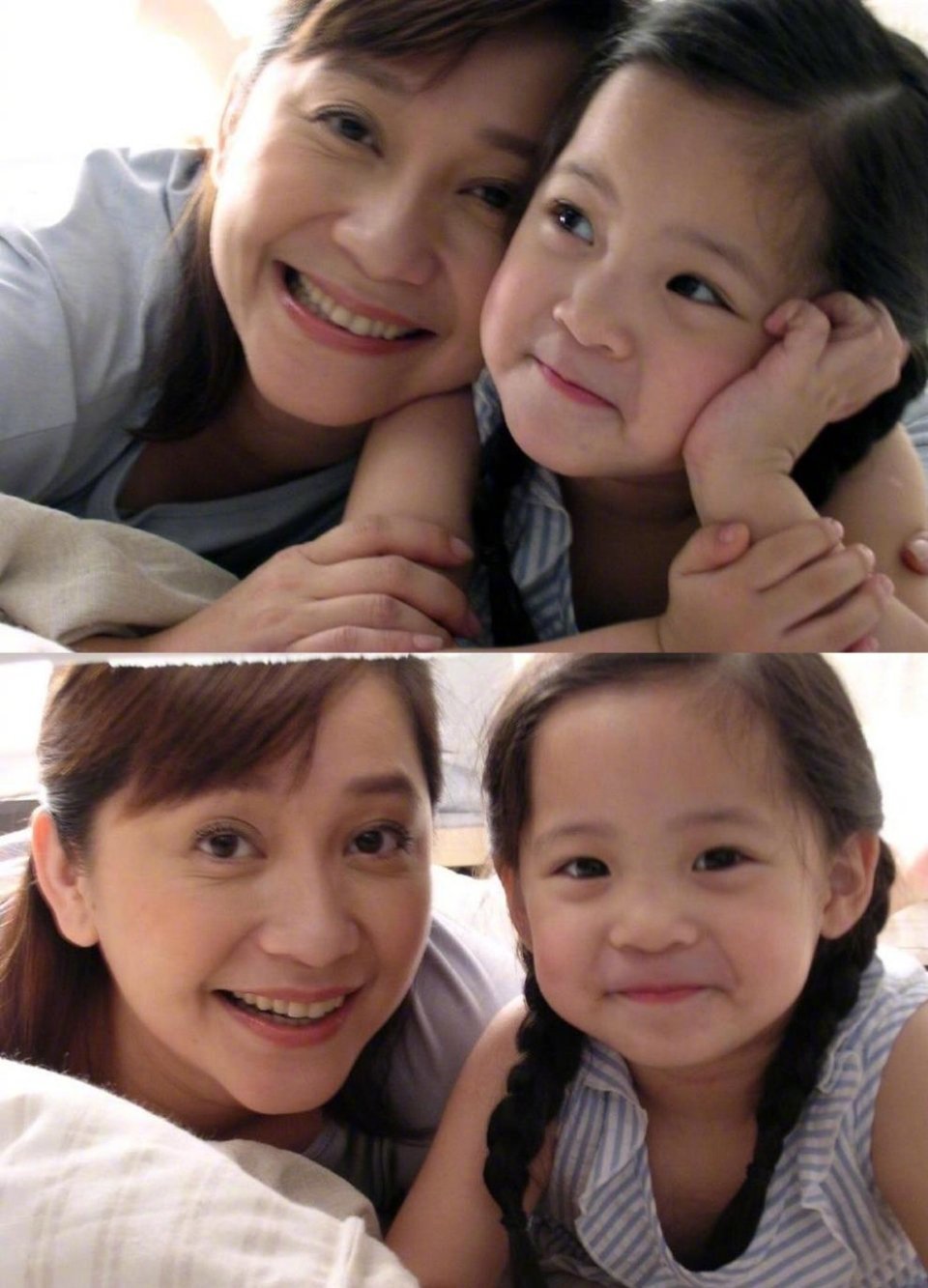 欧阳娜娜晒妈妈年轻照片,以前也是个大美人啊