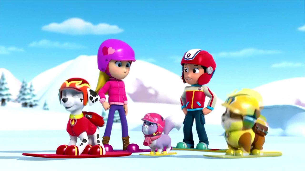 汪汪队立大功第一季:汪汪队的愉快滑雪之旅