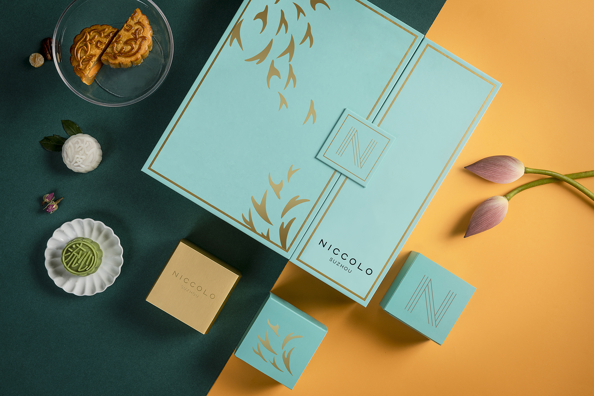 苏州尼依格罗酒店中秋月饼礼盒:雅致中秋 邂逅时尚