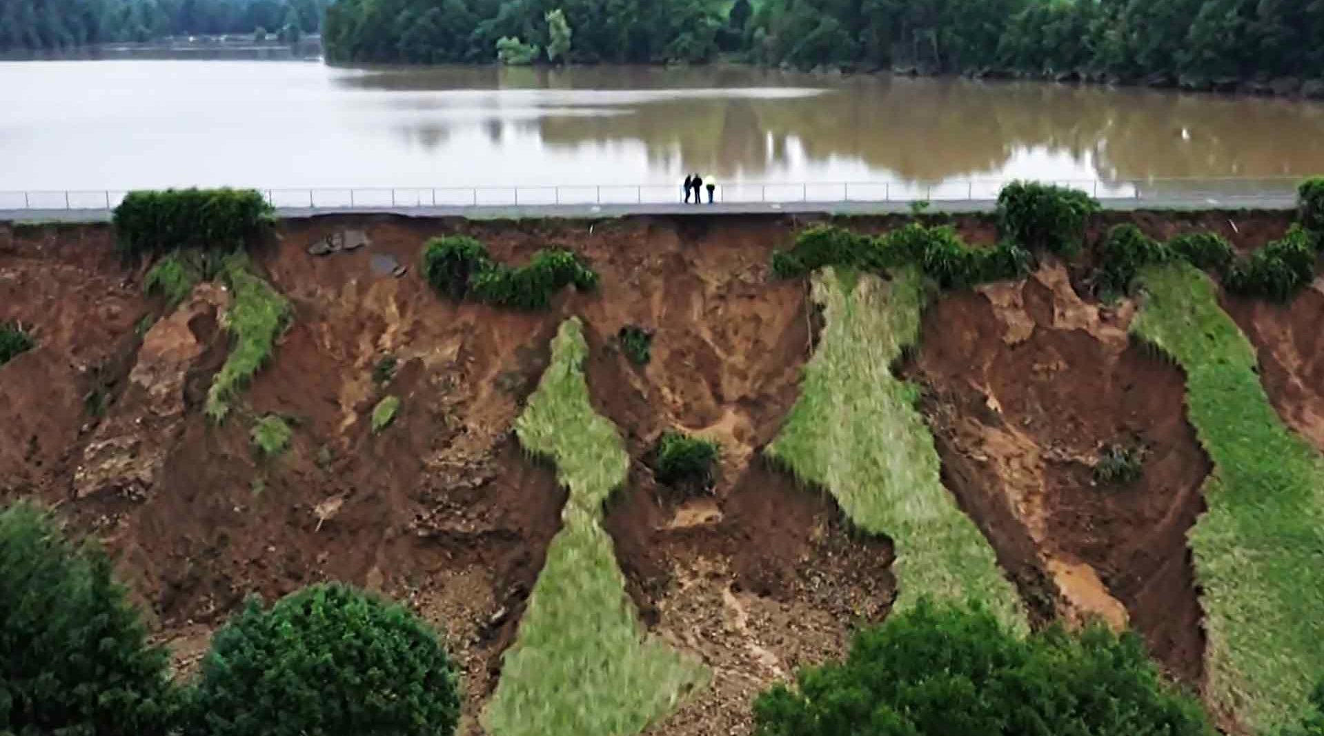 德国洪灾死亡人数上升至164人 险些溃堤的施坦巴赫大坝暂时转危为安
