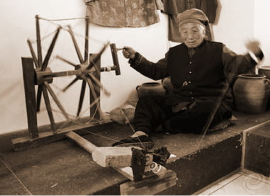 遗落民间的智慧——手工织布机