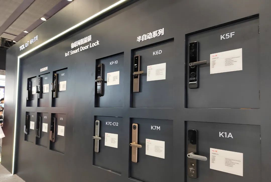 直击建博会3d人脸可视猫眼智能锁成主角智能门成新风口