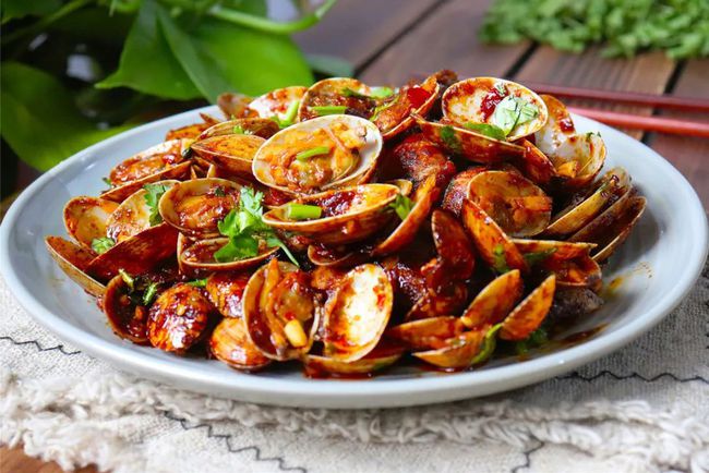 香辣可口的辣炒花蛤制作简单保准你轻轻松松就能学会