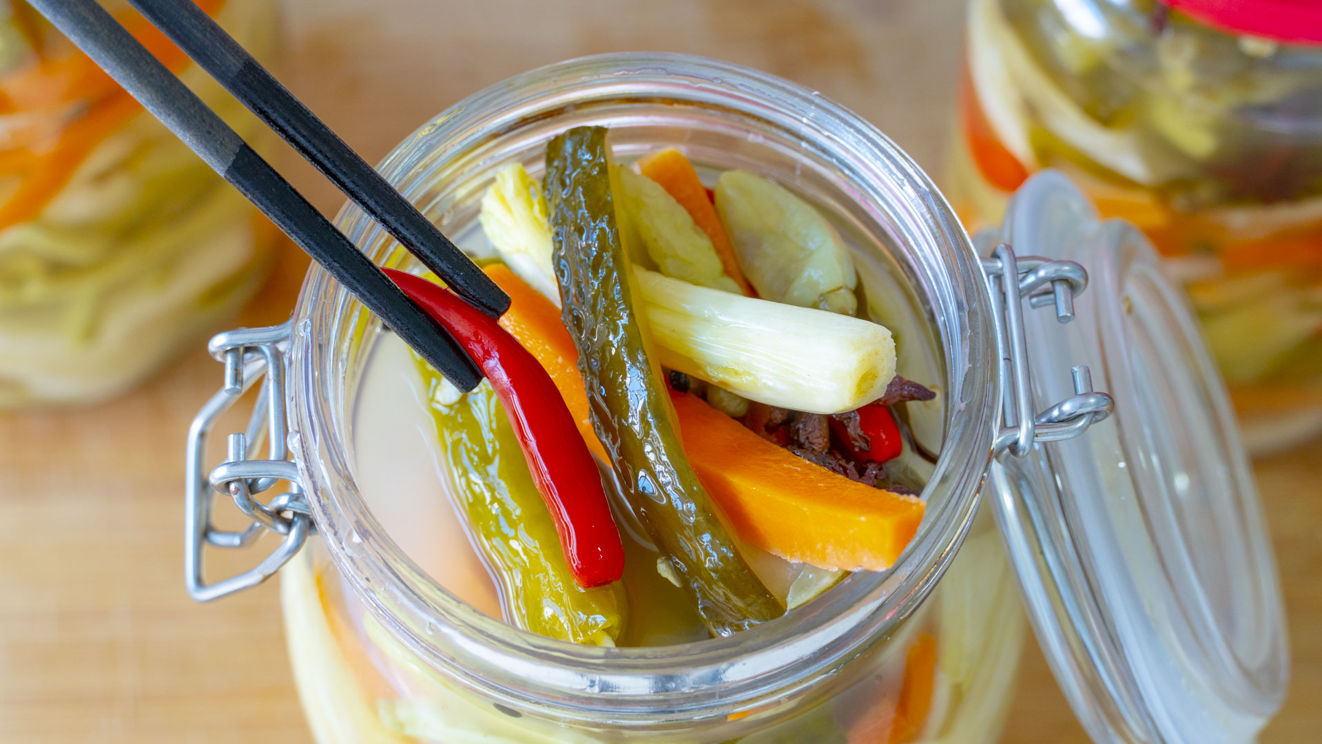 最简单好吃的泡菜做法不用老水不生花酸香脆爽2天就能开吃