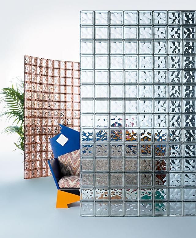 以玻璃砖为题,予住宅别样的时髦感|玻璃砖|隔断|墙体_新浪新闻
