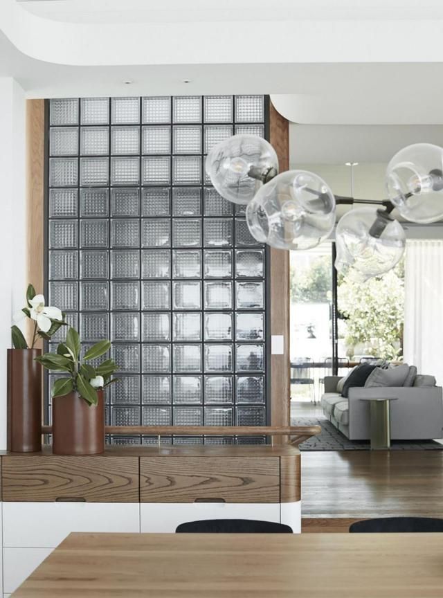 以玻璃砖为题,予住宅别样的时髦感