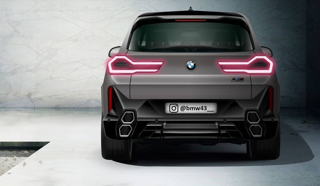 “特殊”日子推出 全新BMW X8 M尾部效果图发布