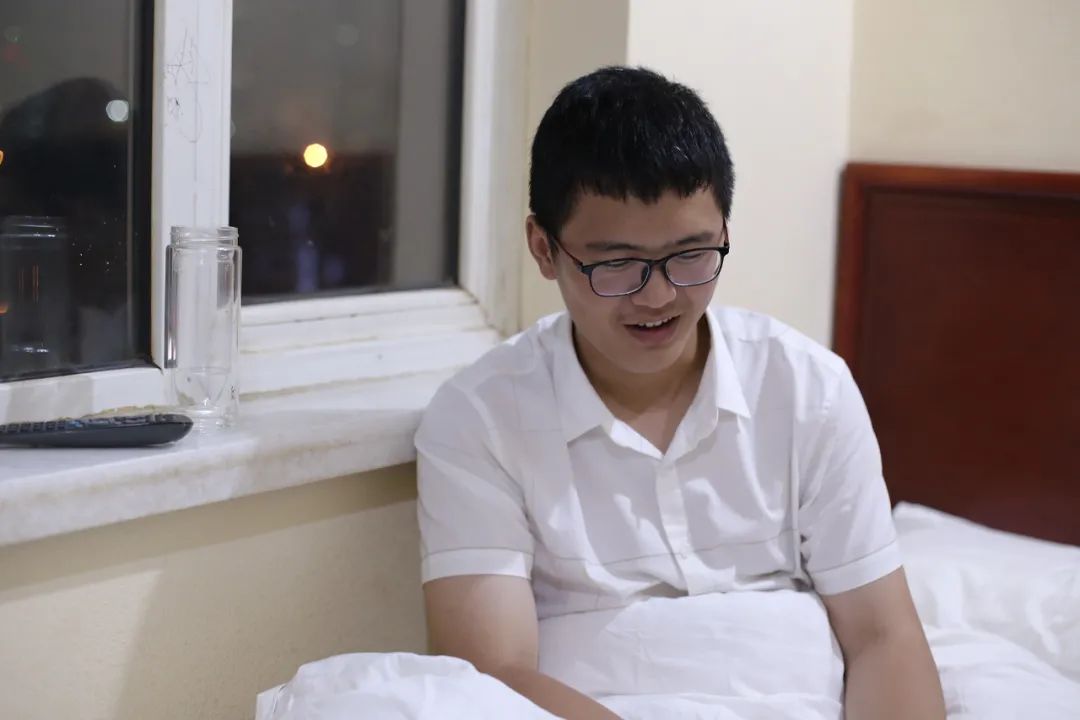 7月15日,周桐在北京接受新京报记者采访.新京报记者 黄之涵 摄