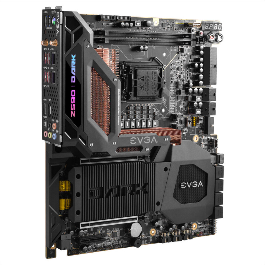 evga z590 dark主板登场