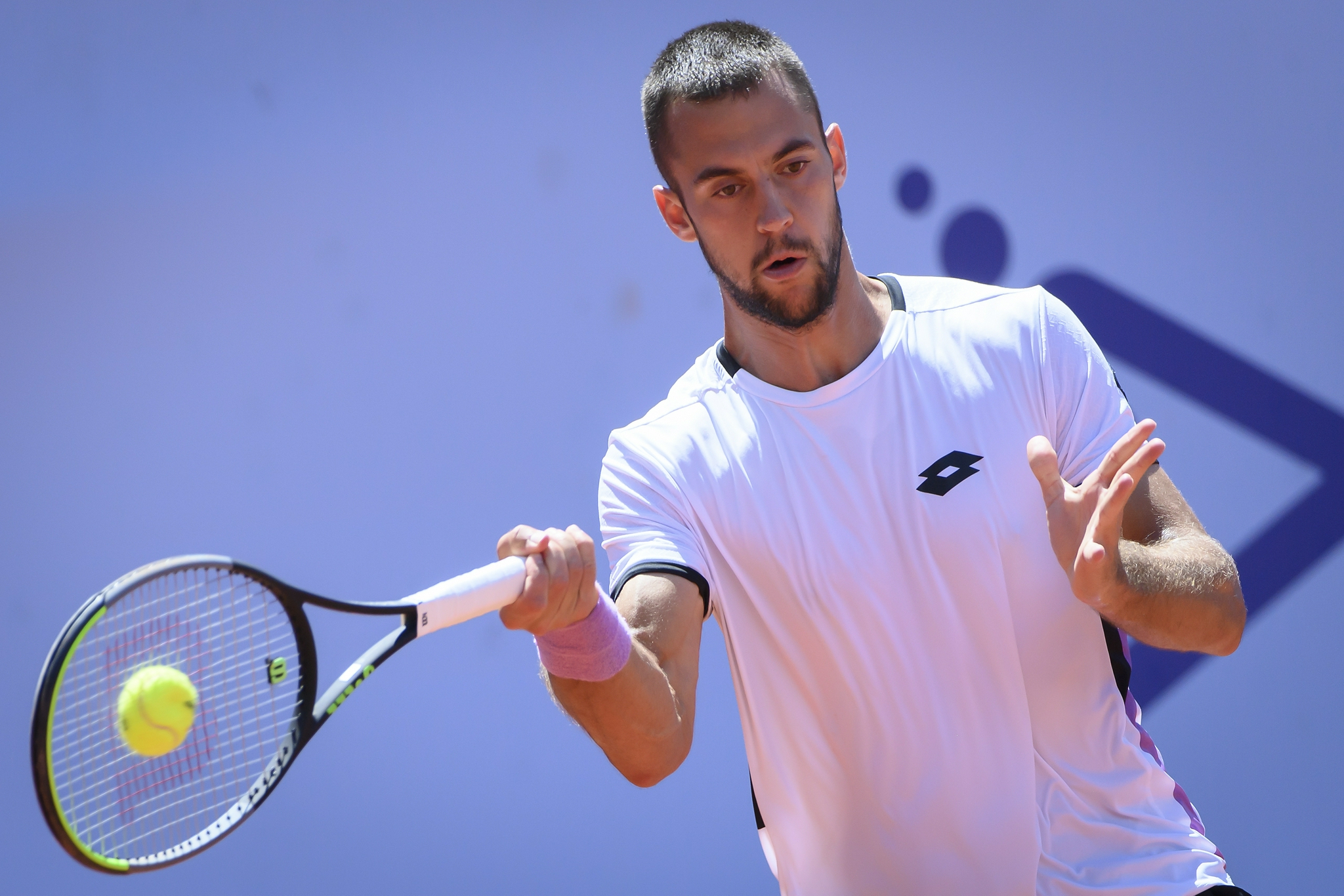 网球——瑞士公开赛:杰雷晋级