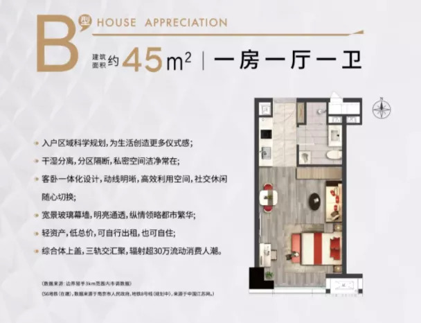 百变公寓户型示意图